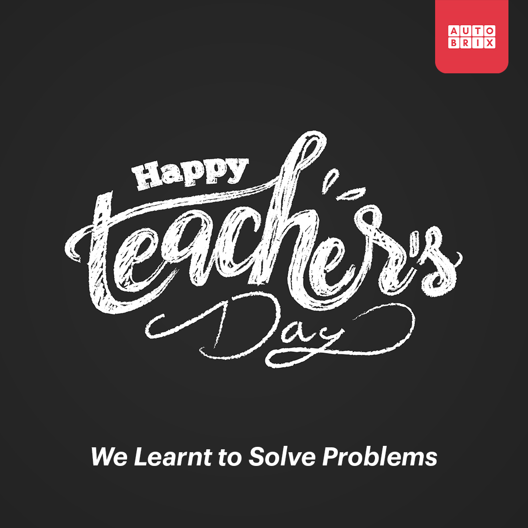 BrixAuto's tweet photo. Thank you, Teachers! You taught us to solve the problems to help others. We pledge to continue.

Happy Teacher's Day.
.
.

#HappyTeachersDay #TeachersDay #TeachersDay2020 #Teacher https://t.co/TZtAP5TpEL