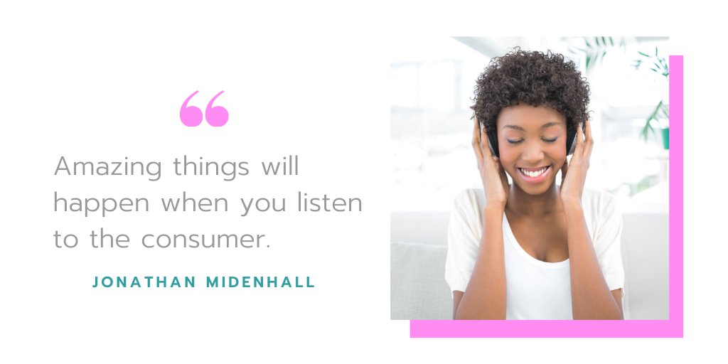 filipinawriter's tweet photo. "Amazing things will happen when you listen to the consumer."
- Jonathan Midenhall

#filipinawriter #jonathanmidenhall #listen #consumer #download #share #information  #marketing #care #marketingstrategy #DigitalMarketing #socialmedia #SocialMediaMarketing #contentmarketing https://t.co/a2R6wPWyzD