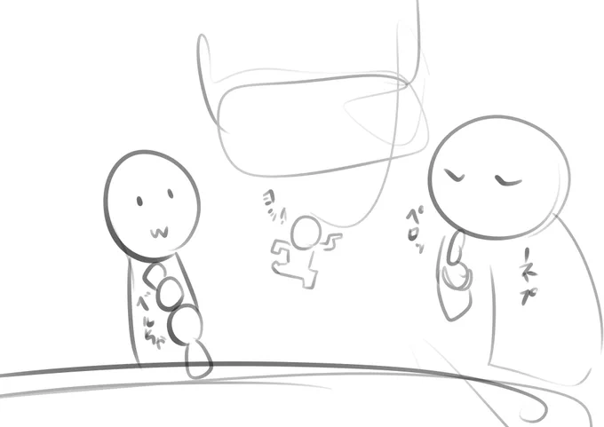 3周年記念イラスト、こんな感じになるかと 