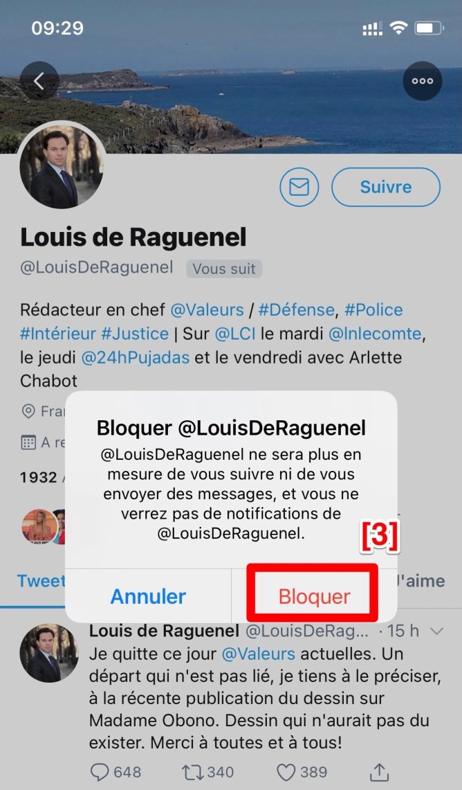 bembelly's tweet photo. #Tuto: Voici comment forcer le #désabonnement d’un #encombrant de votre compte @Twitter ⤵️...
📍Exemple «Tu hors de ma vue» avec le #RedacChef de @Valeurs-Actuelles, viré! https://t.co/SquC4WLk4g via @extimites https://t.co/8HXYTbaZ7V