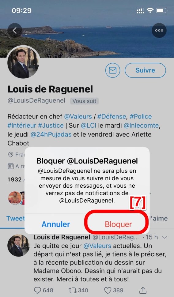 bembelly's tweet photo. #Tuto: Voici comment forcer le #désabonnement d’un #encombrant de votre compte @Twitter ⤵️...
📍Exemple «Tu hors de ma vue» avec le #RedacChef de @Valeurs-Actuelles, viré! https://t.co/SquC4WLk4g via @extimites https://t.co/8HXYTbaZ7V