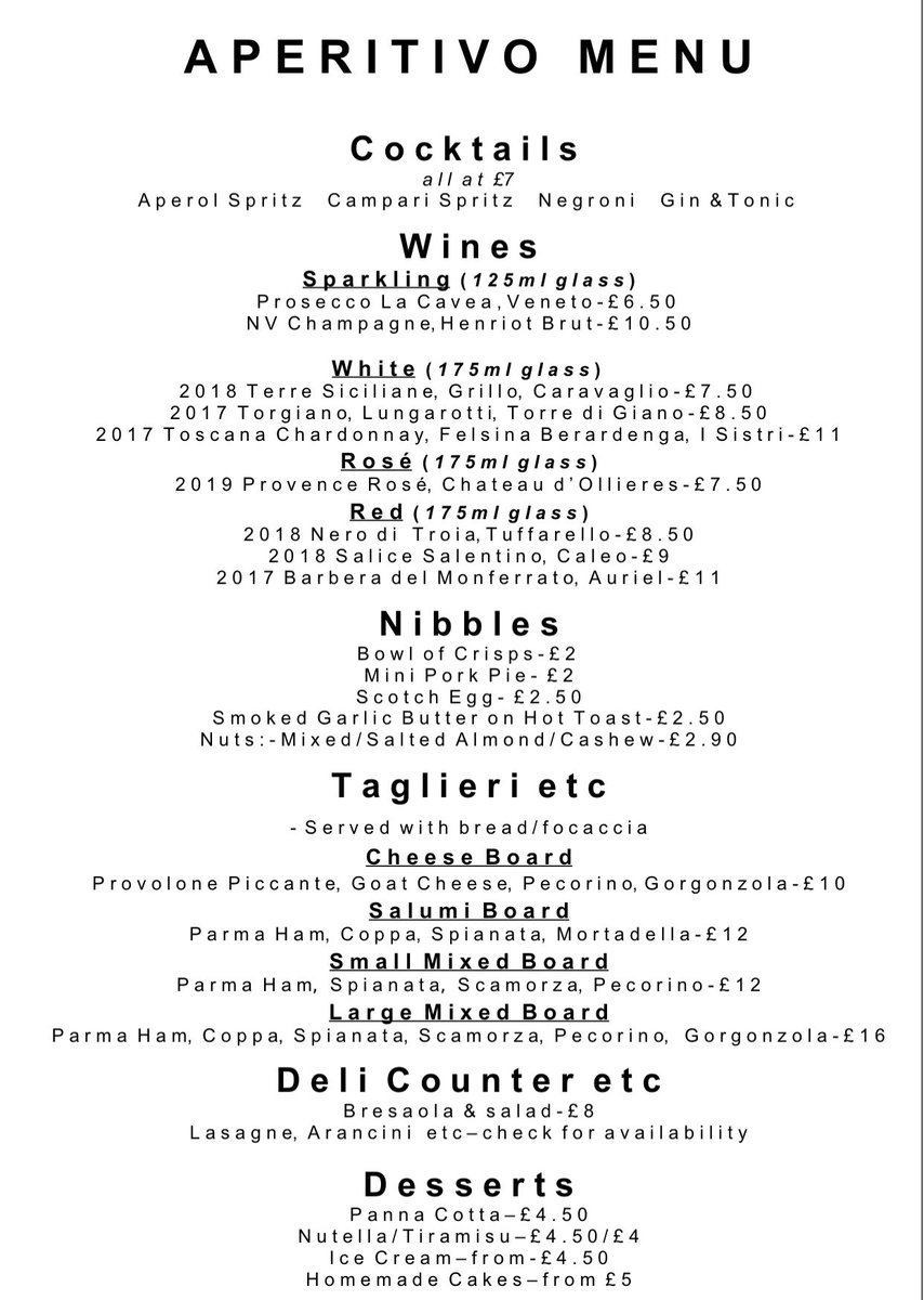 PloughWayDeli's tweet photo. Wine bar menu - any time is the day https://t.co/xyvEZtdFoL