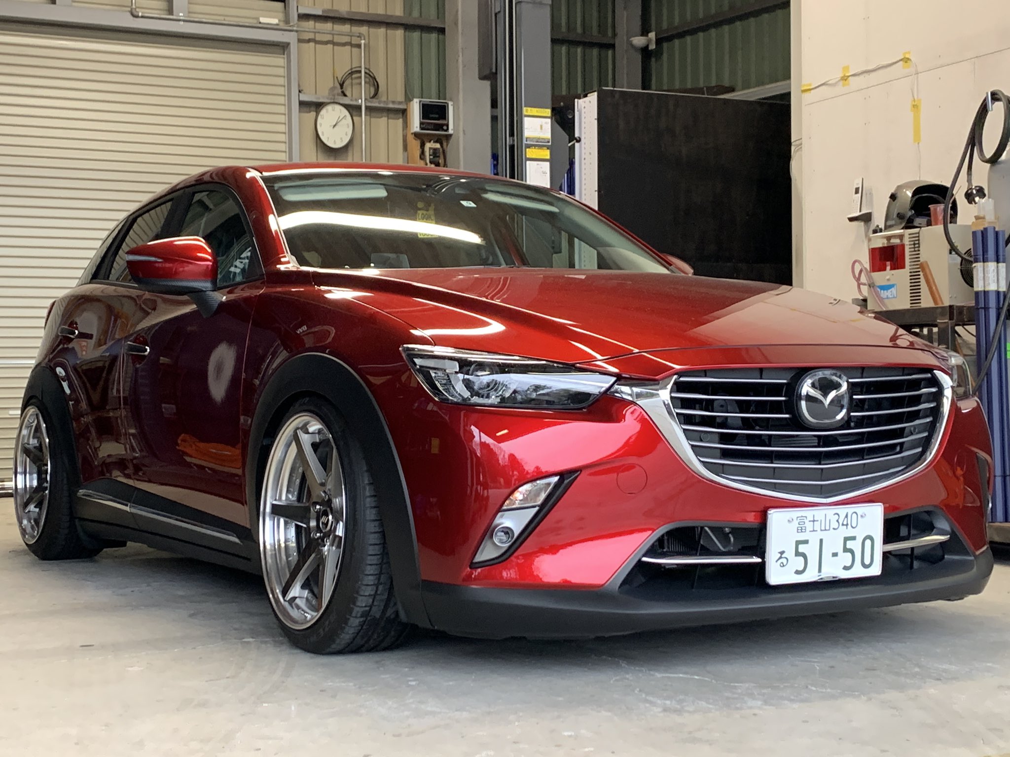 B L Style 弊社でワンオフ制作したマツダcx 3の車高調が正式にt Demand様のプロダンパーのラインナップに加わります Cx 3オーナー様の悩みである フロントキャンバーが付かない リア車高が下がらない を解決した車高調です リアは直巻きスプリング