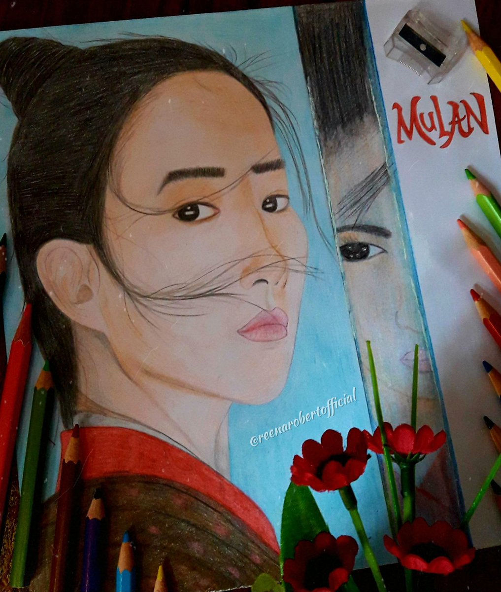 reenarobertoff's tweet photo. I'm Hua Mulan I Will Bring Honor To Us All 🏯🎎🌸🇨🇳
.
#mulan #liuyifei #disney #disneystudios #disneyplus #disneymulan #disneyprincess #mulanliveaction #huamulan #mulandrawing #mulan2020 https://t.co/YWDdBVh6m9