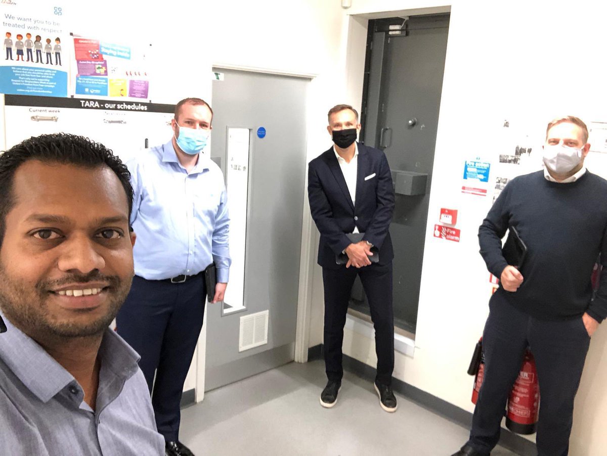 imranjunoob's tweet photo. Had a good visit from                    #mark pedigree #mark shadwell #scott McCorquodale. Discussed about RBT and colleague safety. https://t.co/CsSVA2yzIe