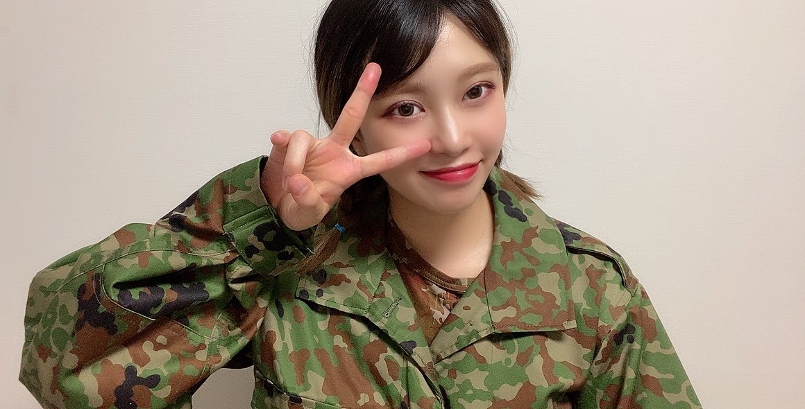 迷彩女子