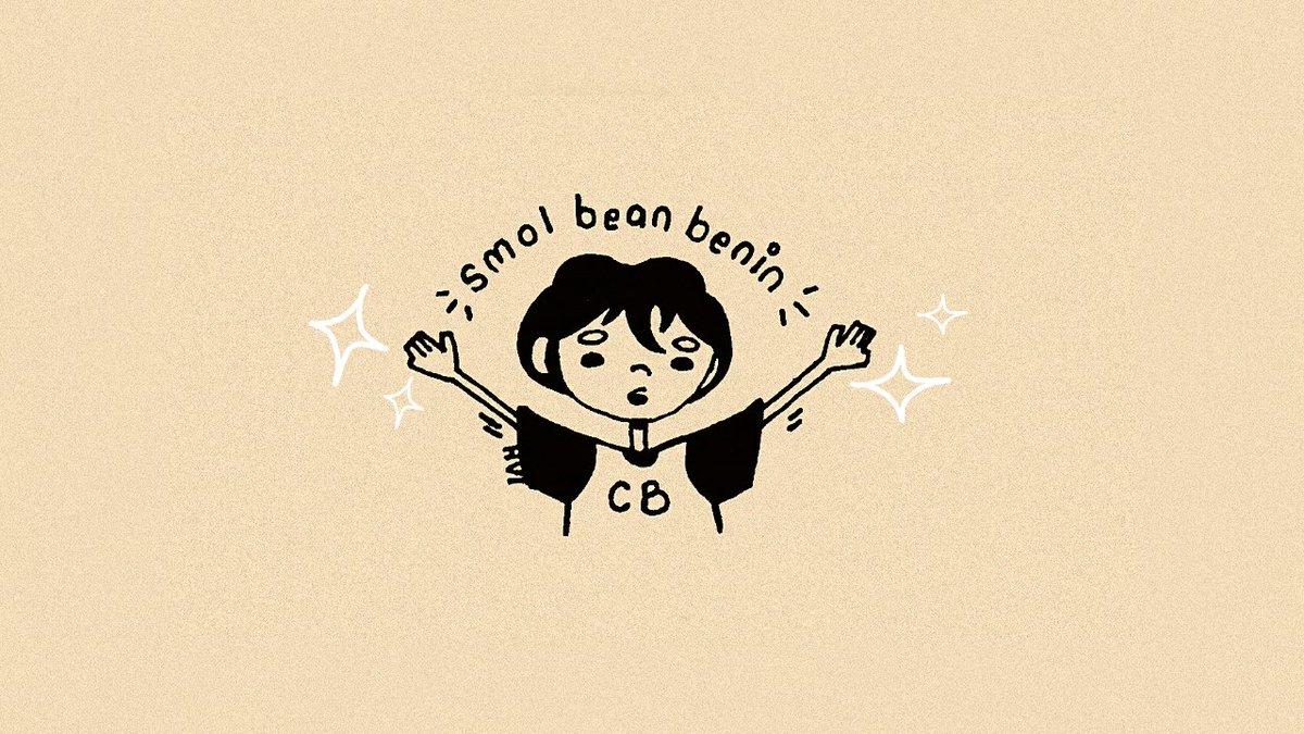 smolbeantrzyAOP's tweet photo. aaaaa I still feel a little giddy about @clarabeninmusic making this wholesome meme edit of mine from last year as her header for a while now 🥺 so... I made this litol doodle of smol bean benin uwu ♡ https://t.co/YgXLRbq2lm