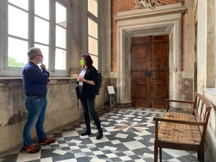eventiphanes's tweet photo. #Mendingtheworld | Idee e suggestioni per il progetto di #DanielaConte al Castello Reale di Govone. #staytuned #ArtSiteFest2020 #workinprogress https://t.co/Qz96xOjYrn
