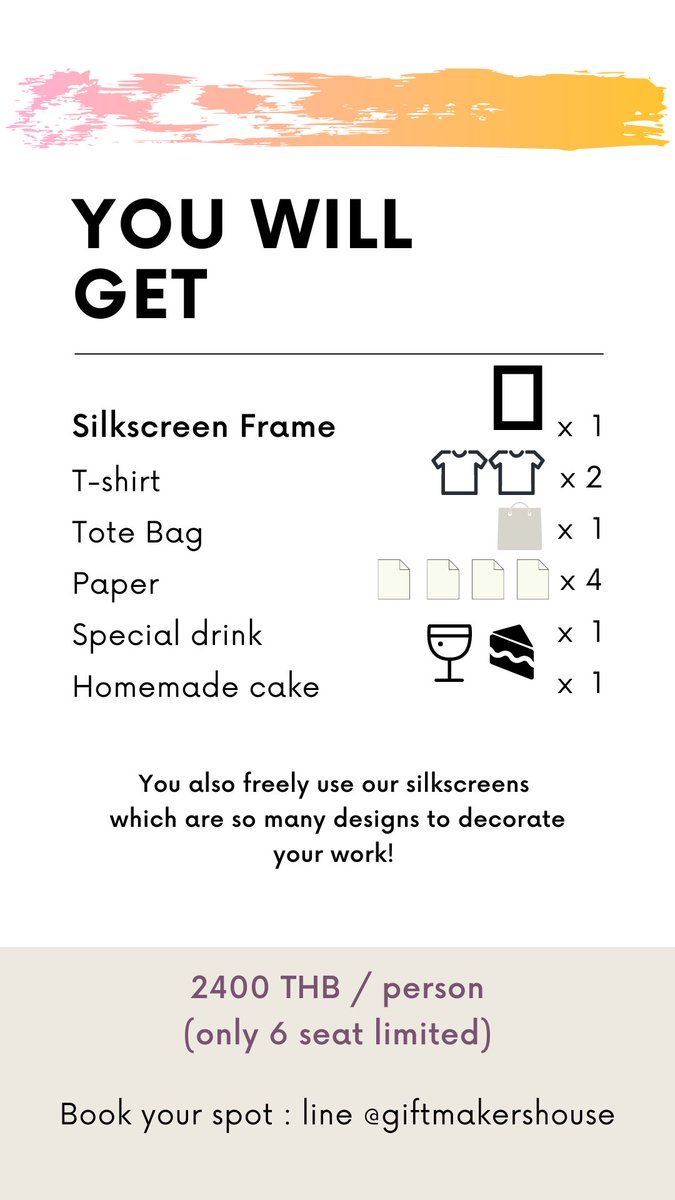 giftmakershouse's tweet photo. SILKSCREEN HOUSE PARTY
วันอาทิตย์ 27กย63 (13.00-17.00)
สกรีนเสื้อ-กระเป๋าลายตัวเองและให้บล็อกกลับบ้านด้วยจ้า!!!
#silkscreen #printmaking #diygifts #gift #ของขวัญ #สกรีน #เวิร์คชอป #งานประดิษฐ์ #วันหยุด #นักวาดภาพประกอบ #illustrator 

https://t.co/zWxUYVYWEj https://t.co/uD6EoAEkhY