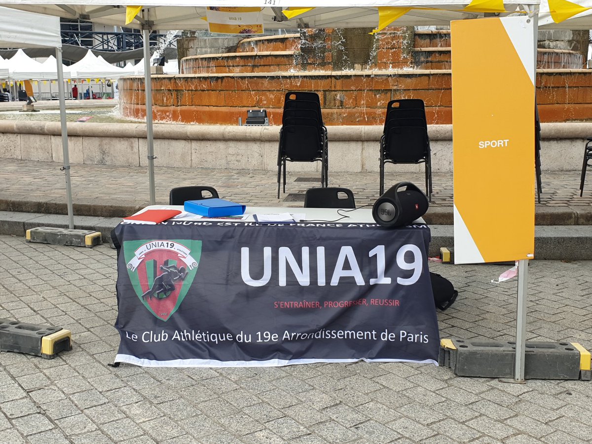 ClubParis19's tweet photo. #FACS2020,  Fête des Associations de la Culture et du Sport. 

les samedi 5 (13h-20h) et

dimanche 6 septembre (11h-18h). 

à Place de la Fontaine-aux-Lions https://t.co/Bv4CwQETKQ