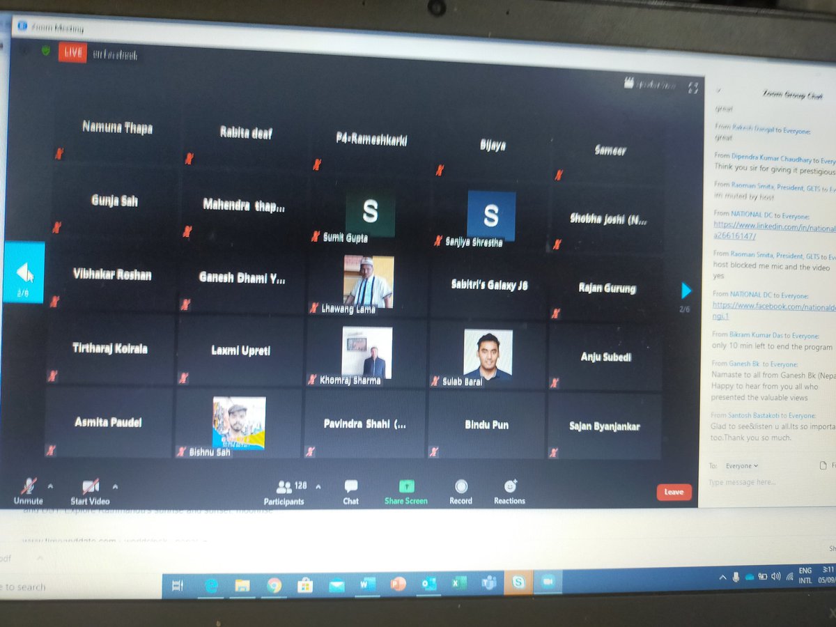 kalsoomgondal's tweet photo. Represented Pakistan via Zoom on South Asian Youth Summit and discussed "impact of Covid -19 on Youth, challenges and Ways forward" thank you @narenKhatiwada for inviting and congratulations on organizing successful summit. @Femonics1 @Hasibaram10 https://t.co/oGgyxRGpOI