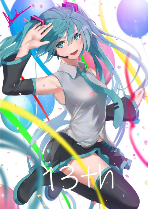 大遅刻ですけど、おめでとうございます。
#初音ミク誕生祭2020 #初音ミク #初音ミク誕生祭 