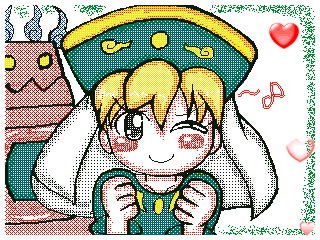 Kidi イラスト 妖怪ウォッチ バスターズ2の ロゼッタストーンの女の子です 500円セールのやつで買ったのでやってます