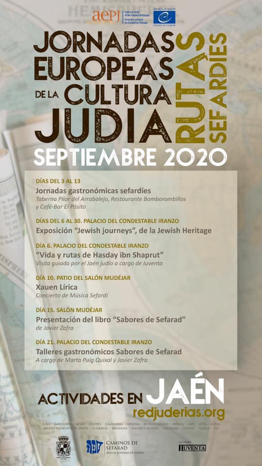 jaenturismo's tweet photo. Desde este semana #Jaén acoge las Jornadas Europeas de la Cultura Judía✡ . Participa de las actividades que muestran la riqueza de su legado sefardí en nuestra ciudad. https://t.co/JHBuVFLomN @dipujaen @turismodejaen @CulturaTurism @iuventajaen @redjuderias https://t.co/sp7gNYXOOu