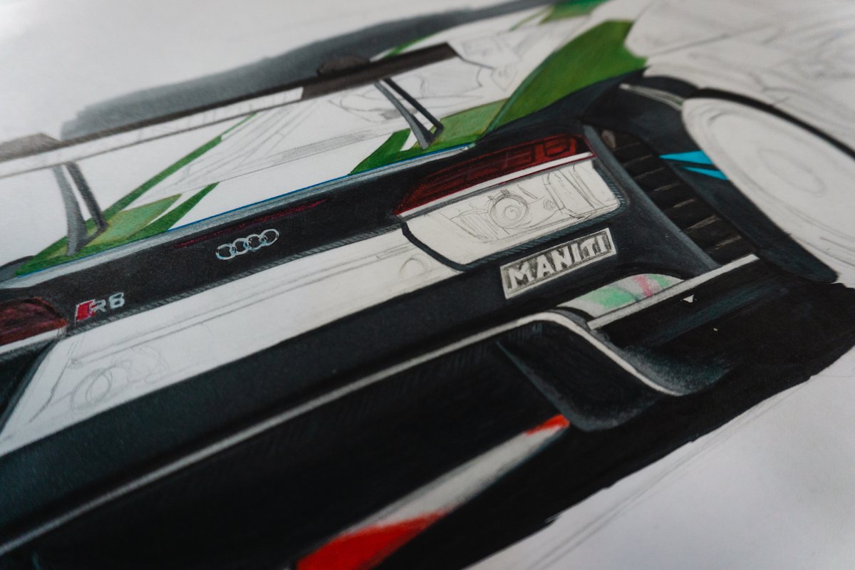 Woidherr90's tweet photo. [WIP] Time for a new drawing 😀⁠
and like you can see, it´s from the same team like the last one 🤗

#iracing #twitch #art #stream #drawing #audi #simracing #simart @iRacing @iRacingMyers @iRacingAlex @kevinbobbitt https://t.co/RwTbvYsNKZ