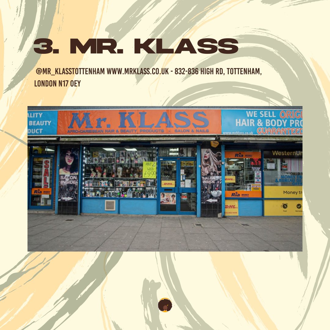 3. Mr Klass 'Mr_klasstottenham' on IG http://www.mrklass.co.uk  - 832-836 High Rd, Tottenham, London N17 0EY