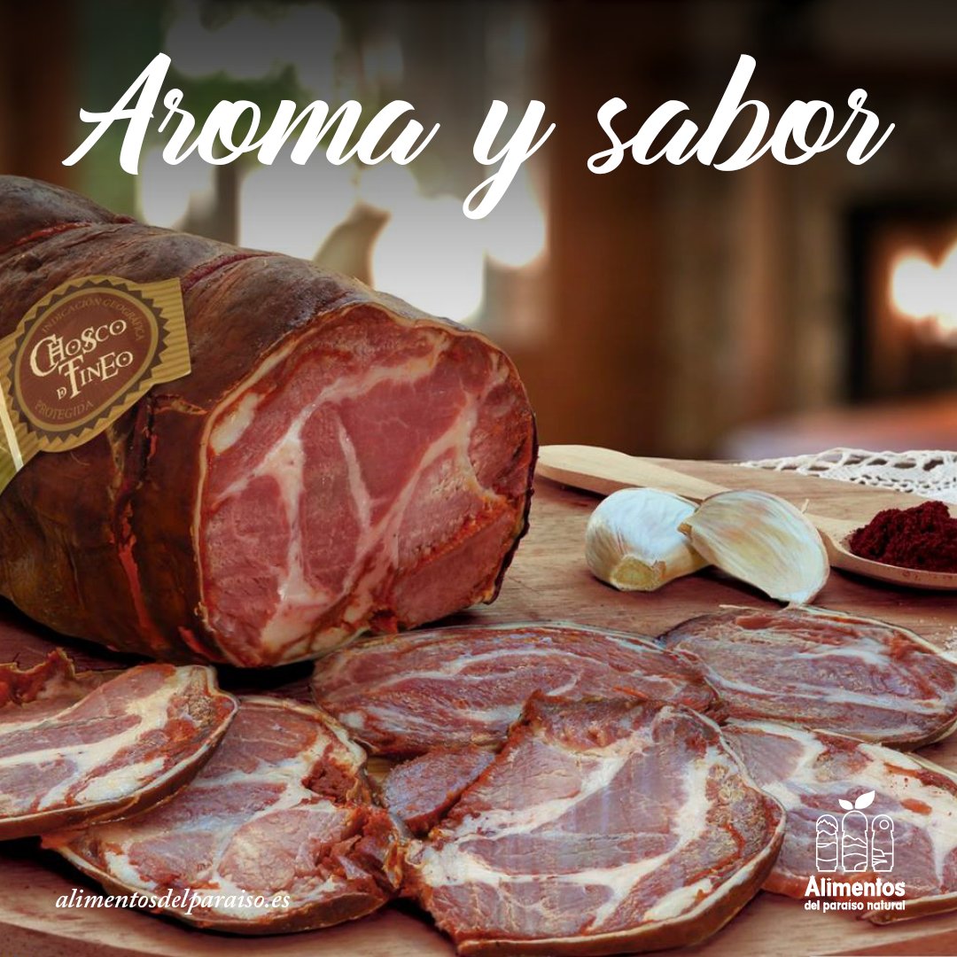 alimentosastur's tweet photo. De textura jugosa, posee un sabor y un aroma típicos del #embutido adobado y ahumado que puede ser más o menos intenso, en función de los días que se ahúme y del tipo de maderas utilizadas.
Efectivamente, hablamos de #Chosco de #Tineo
#AlimentosDelParaíso
#AsturiasParaísoNatural https://t.co/H4GGZKMAy5