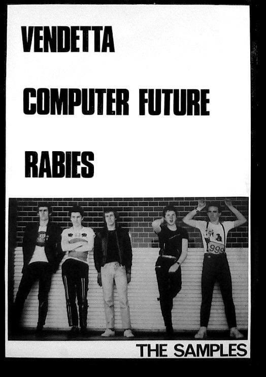40 years ago since we recorded and released this, our first single. The Vendetta EP, featuring Vendetta, Computer Future and live favourite Rabies. Rough and ready but of its time, and selling 1000 copies today would probably get us in the singles chart!