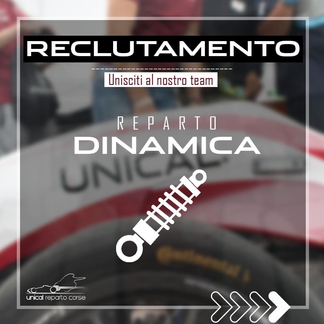 UnicalRepartoCo's tweet photo. È ufficialmente aperto il RECLUTAMENTO della nuova Stagione! 🔥

Scorri le immagini per avere più info e unisciti al Team!😎

Clicca il link https://t.co/Pfn7UCIpKh e compila il modulo entro le ore 23:59 dell'11 Ottobre 2020 ⏳

#universitàdellacalabria #DIMEG #unicalrepartocorse https://t.co/wSTgCzkyCW