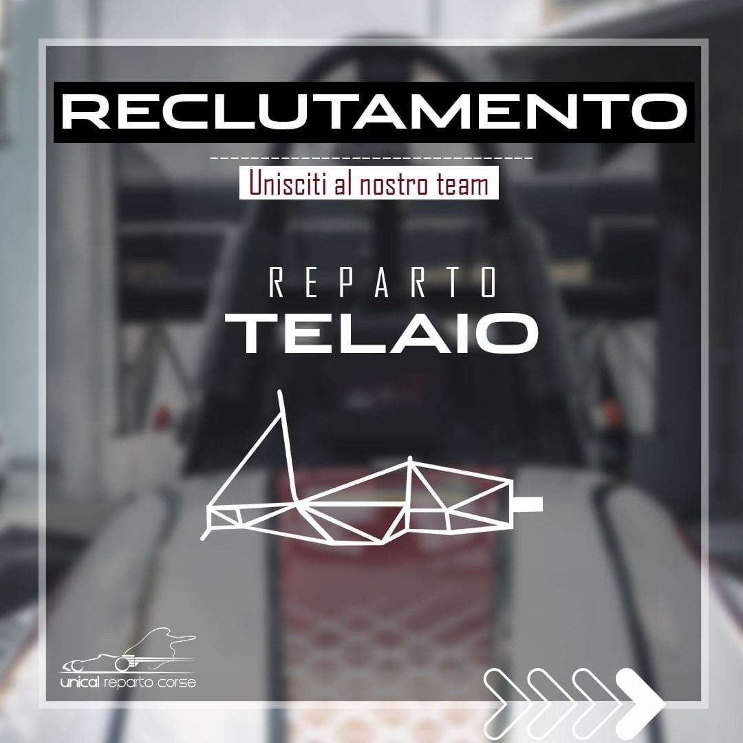 UnicalRepartoCo's tweet photo. È ufficialmente aperto il RECLUTAMENTO della nuova Stagione! 🔥

Scorri le immagini per avere più info e unisciti al Team!😎

Clicca il link https://t.co/Pfn7UCIpKh e compila il modulo entro le ore 23:59 dell'11 Ottobre 2020 ⏳

#universitàdellacalabria #DIMEG #unicalrepartocorse https://t.co/D9AtnGuQTq