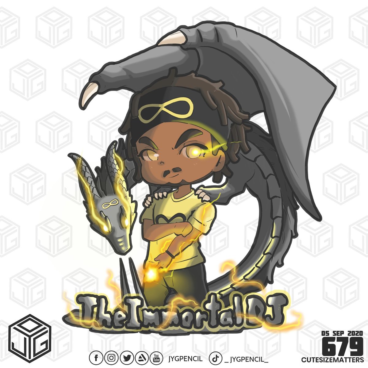 CHIBIGENIX's tweet photo. 679: Commission for @TheImmortalDJ
#commission #dragonpet #chibime #cutesizematters #jygpencil

Thank you so much sir! 🥺👉🏻👈🏻

Follow me on:
Facebook: https://t.co/8Ofzgg8X8p
Instagram: https://t.co/9tNJQ503th
Tiktok: https://t.co/itbZsObJFP
Youtube: https://t.co/POQQPpXFrf https://t.co/2ampZtXm31