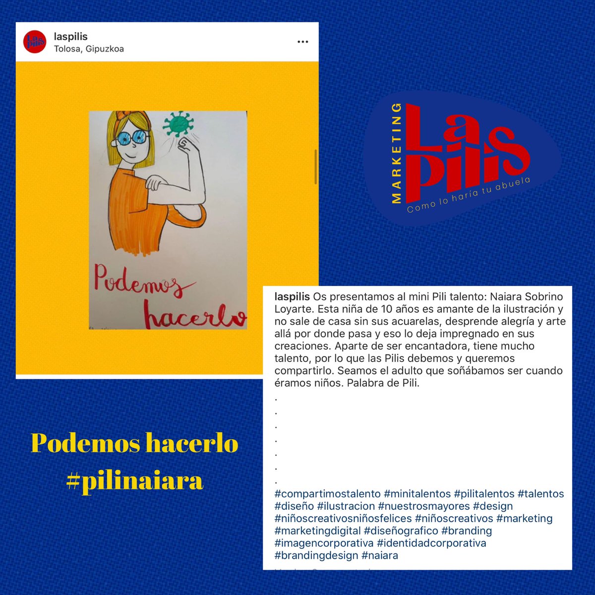 PilisLas's tweet photo. Palabra de #minipili Naiara.
Aúpa ahí !!!♥️ Podemos hacerlo https://t.co/bdJ6TkgvV7