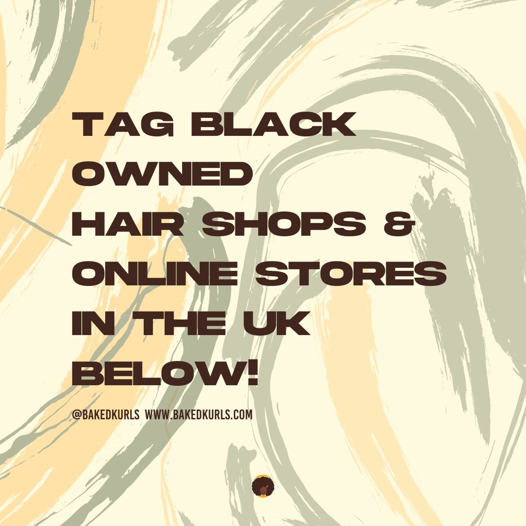 Shopping black-owned hair products don't stop at haircare brands, let's shop at the places that are making black hair care products accessible to us all! Tag anymore belowEnjoyed this thread? Follow us & subscribe to our website to get a launch alert  http://www.bakedkurls.com 