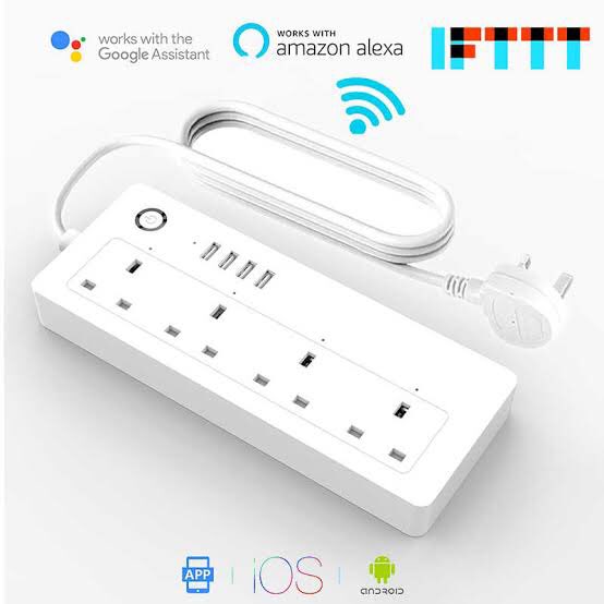We promised a smart lifestyle right?This Smart Extension is more like it! It can be controlled remotely from your phone and with voice assistants. It uses an app to interact with third-party devices, and you can monitor energy usage for each outlet. It goes for only UGX 120,000.