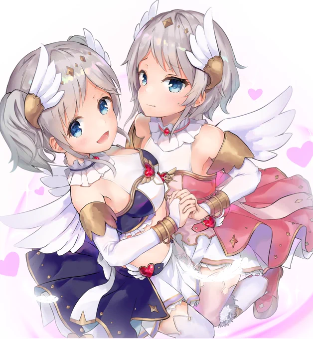 双子天使降臨!
#プリコネR 