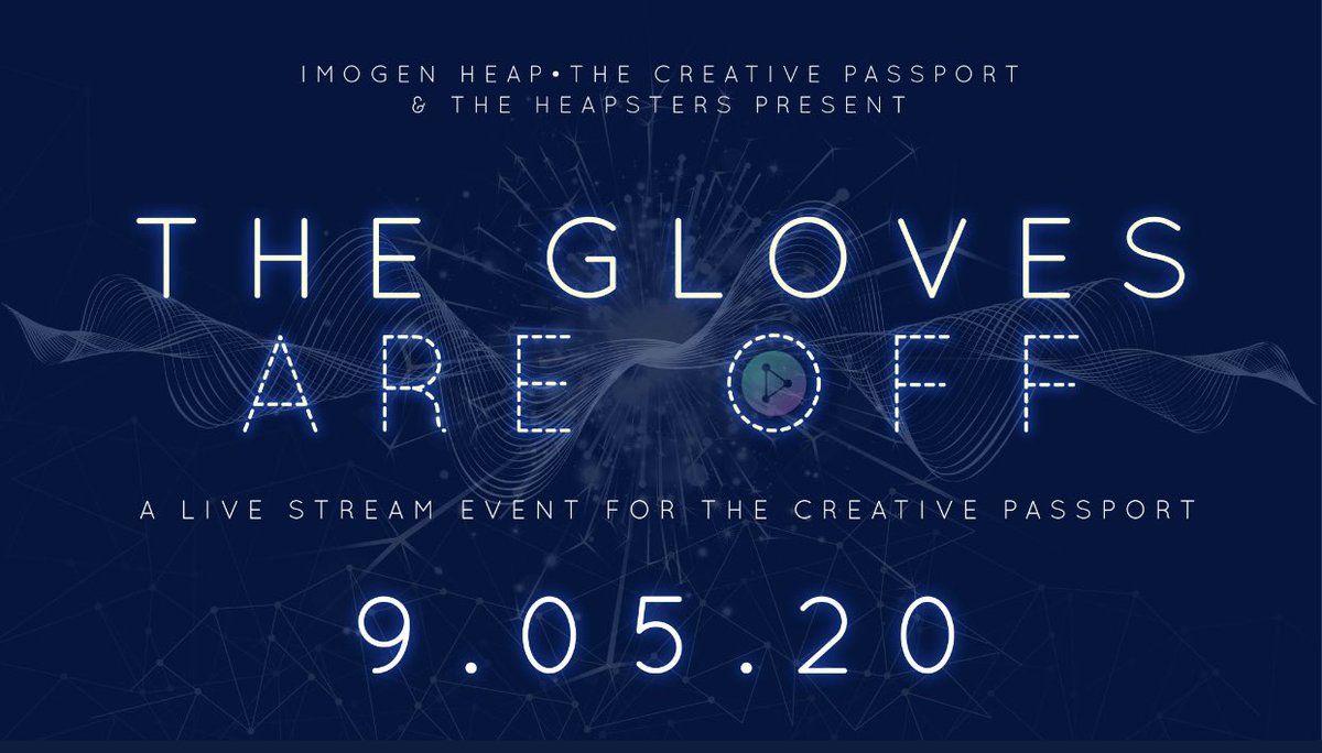It’s happening Today/Tonight! 12pm PDT / 4pm EDT / 8pm bst / 9pm CEST. The gloves are off, a fundraising concert for #thecreativepassport organised by our ambassadors and the heapsters. Tune in 💙 youtu.be/zTDMb3ZsI1o
