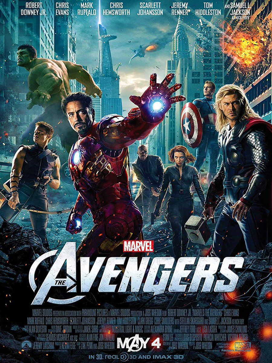  An all-time great summer blockbuster, with the best screenplay of any MCU film. Starts at full speed and barely lets up for 143 minutes. A great ensemble cast. It’s just rollicking good fun from beginning to end.