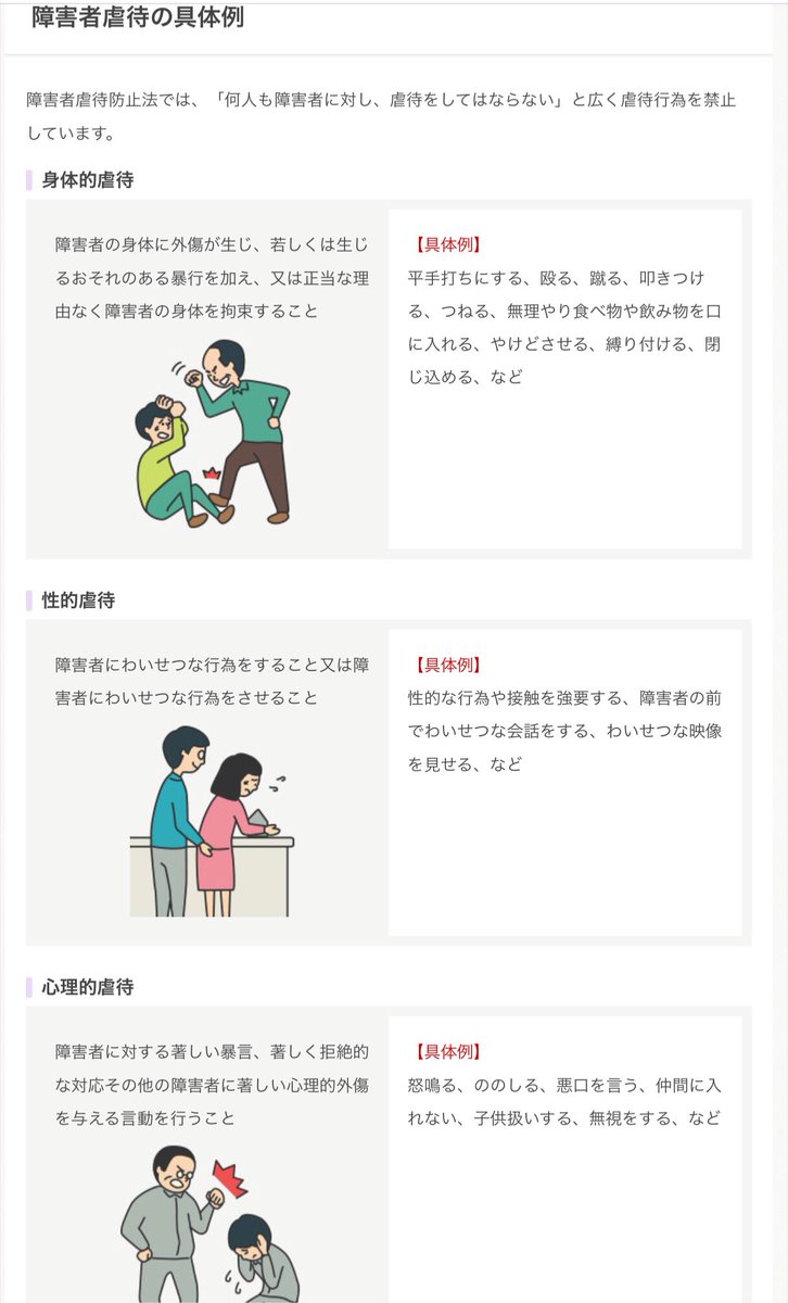 非営利型 一般社団法人 ユニバーサルヘルプカード協会 On Twitter 障害者虐待防止法 を知っていますか 国や地方公共団体 障害者福祉施設従事者等 使用者などに障害者虐待の防止等のための責務を課すとともに 障害者虐待を受けたと思われる障害者を発見した者