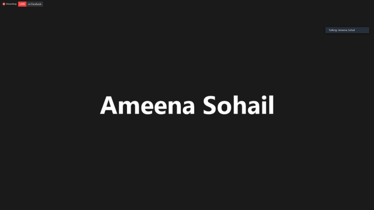 PIDEpk's tweet photo. Ms. Ameena Sohail is sharing her view on "Electricity Pricing and Regulation” in #PIDEroundtable #Energycrisis #PIDEIdeas #EnergyPIDE @nadeemhaque @durre_nayab_ @Asad_Umar @HamidMirPAK @KElectricPk @APTMAofficial https://t.co/nW3HhC1Qky