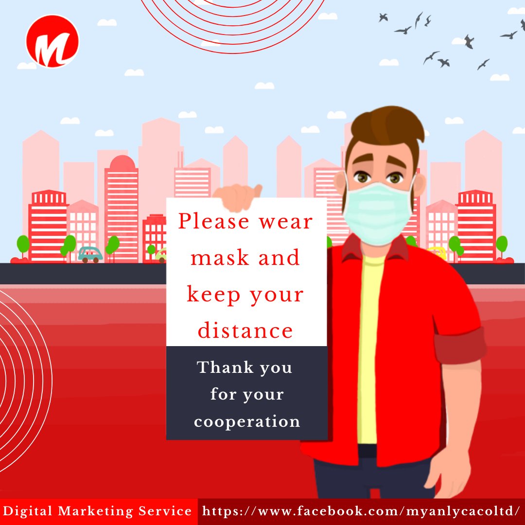 MyanLyca's tweet photo. ❗More people have got infected day by day. So do not forget to wear a mask whenever you go out.
❗During these COVID periods, going out and do marketing can make you more dangerous.
🔺In this time, using digital marketing to promote your business will be the most effective way. https://t.co/mtx7lq93TR