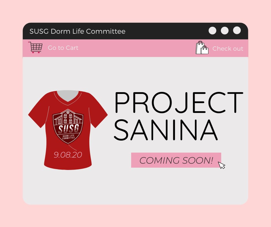 susg_dormlife's tweet photo. What’s up, dormers! ✨

This year’s SUSG Dorm Life Committee brings you Project Sanina, an initiative aimed to raise funds for the people close to our hearts—our labanderas, janitors, food servers, and other dormitory staff who lost their jobs due to the current crisis. https://t.co/ohqDl7EIG3