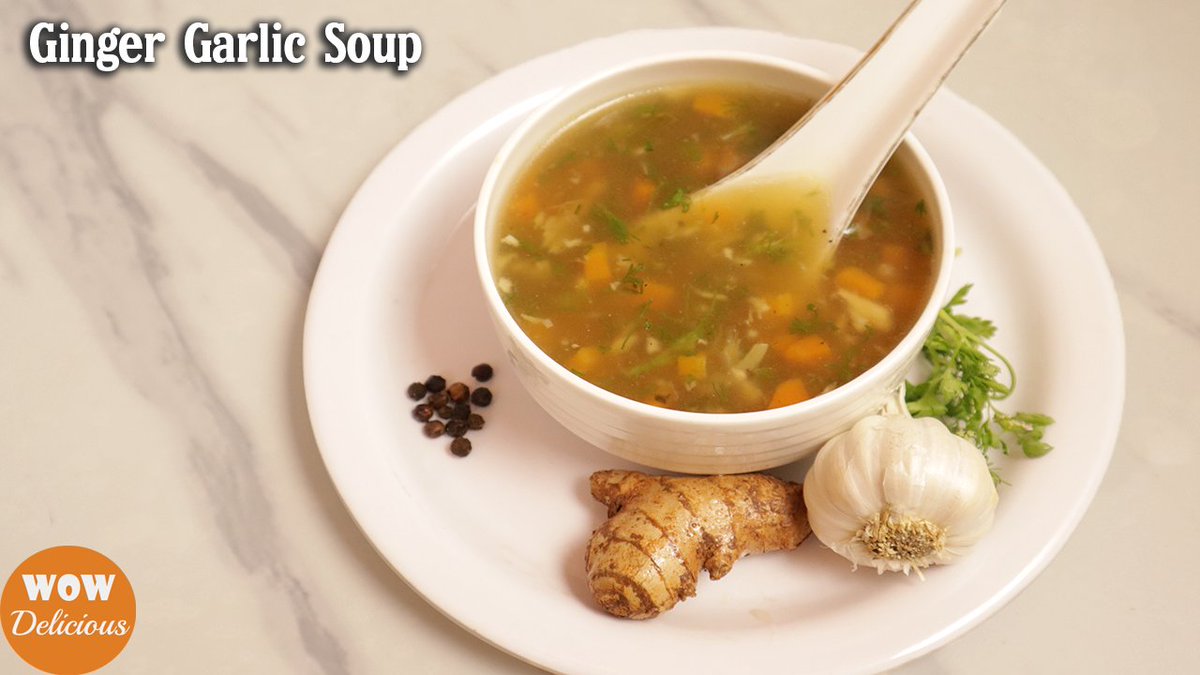 delicious_wow's tweet photo. Healthy Ginger Garlic Soup for Cold &amp; Cough | https://t.co/oRCTvYzhAe | #healthy #healthysoup #gingergarlicsoup #food #foodphotography #photography
#RecipeOfTheDay https://t.co/OXMpktLdla