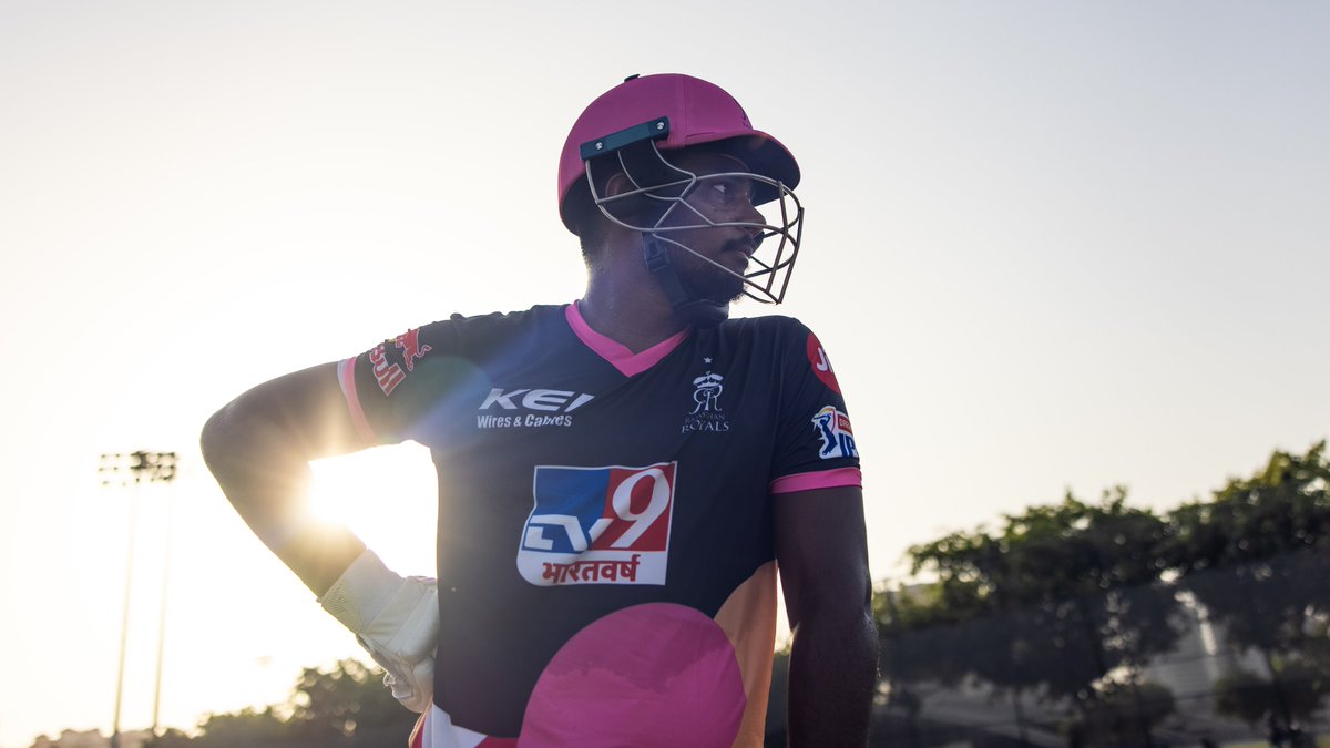 rajasthanroyals's tweet photo. Sanju Sam ☀️

#HallaBol | #RoyalsFamily | @IamSanjuSamson https://t.co/Qgy7XWKVEc