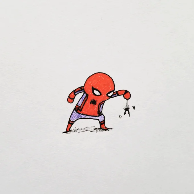 スパイダーマン!!! #推しマーベルヒーロー 