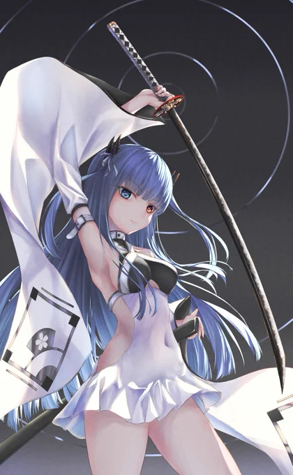 「伊吹の闘志は静かに燃ゆる」

 #アズールレーン #アズステ創作 #アズレン3周年アート #碧蓝航线 #アズレン 