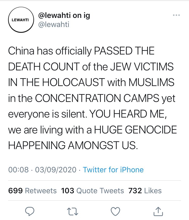 Some causes have strong Jewish backing because elements of it have echoes of the Holocaust.But using our dead for some sort of sick competition to gain attention? It doesn’t gain sympathy, it’s just a cheap shot....
