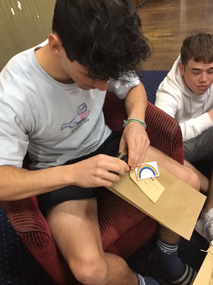 QVSINTERACT's tweet image. Welcome packs being assembled for our new families beginning their boarding journey at QVS this week coming
#MakeADifference #TeamQVS #SupportingMilitaryFamilies 
💜💙🧡❤️💛💚💜💙🧡❤️💛💚 @Rotarydunblane