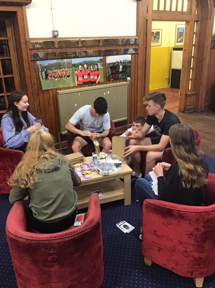 QVSINTERACT's tweet image. Welcome packs being assembled for our new families beginning their boarding journey at QVS this week coming
#MakeADifference #TeamQVS #SupportingMilitaryFamilies 
💜💙🧡❤️💛💚💜💙🧡❤️💛💚 @Rotarydunblane