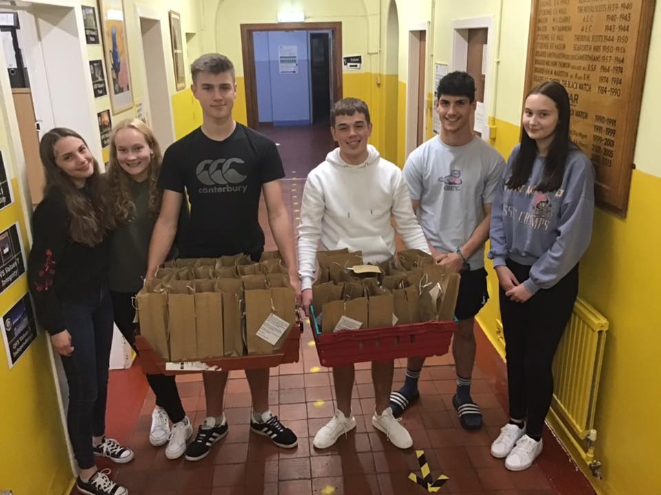 QVSINTERACT's tweet image. Welcome packs being assembled for our new families beginning their boarding journey at QVS this week coming
#MakeADifference #TeamQVS #SupportingMilitaryFamilies 
💜💙🧡❤️💛💚💜💙🧡❤️💛💚 @Rotarydunblane