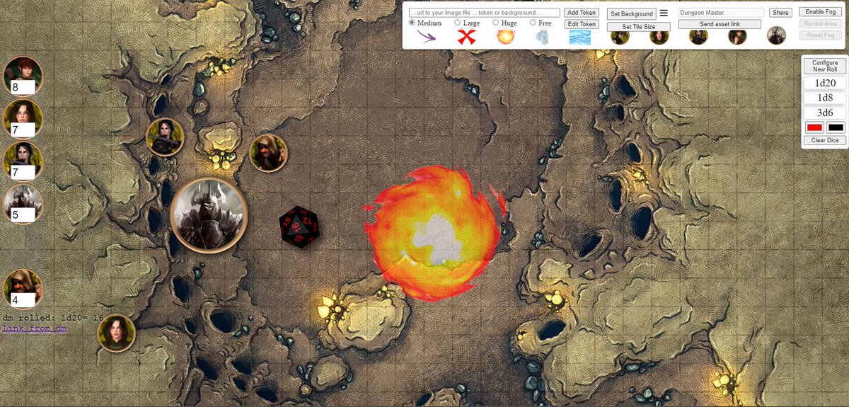 digitald20's tweet image. Good news everyone!!!!! More new features in our fastest VTT: board.digitald20.com