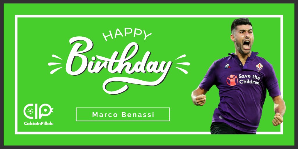 CalcioPillole's tweet image. #NatiOggi

Tanti auguri a Marco #Benassi, nato a Modena l'#8settembre 1994.

Cresciuto nelle giovanili della sua città, esordisce in Serie A con la maglia dell'Inter, prima di passare al Livorno.

Dopo tre stagioni al Torino, dal 2017 gioca nel centrocampo della #Fiorentina.