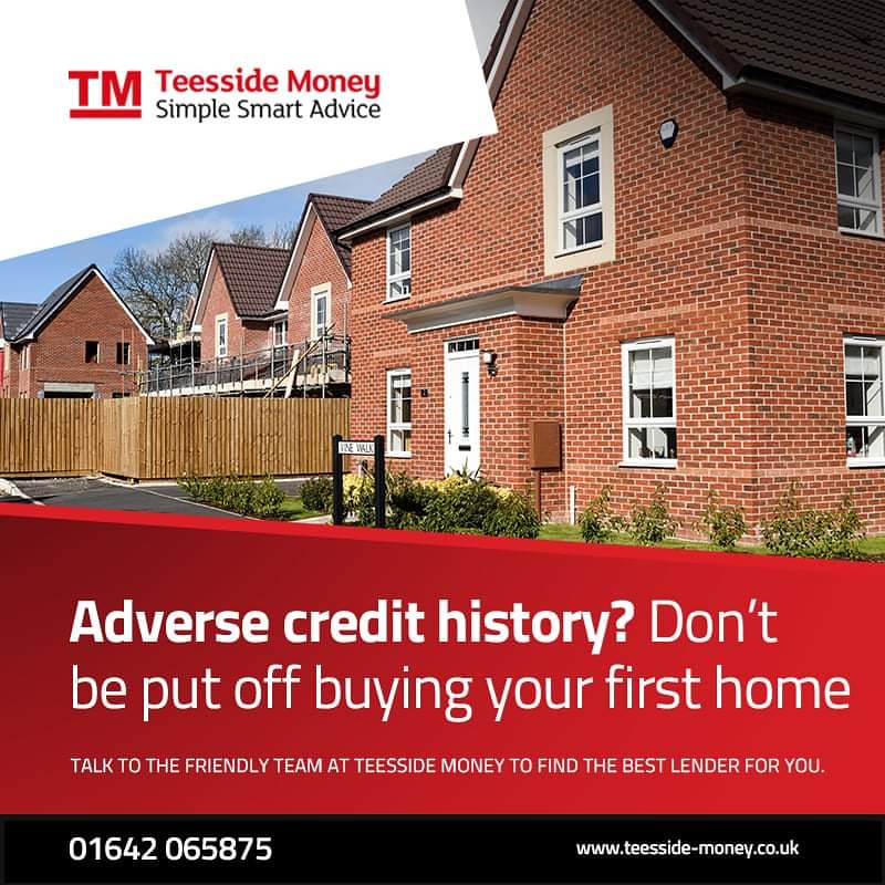 Do you dream of owning your own home but worry about your adverse credit history? Our intimate knowledge of the mortgage market, allows us to consider other options you have not yet thought of. Contact us for simple, smart advice. t. 01642 065875 w. bit.ly/32J8Pob