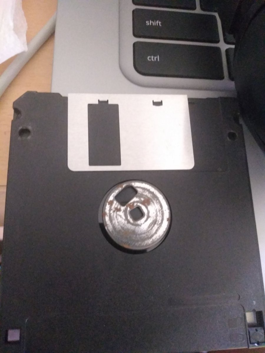 (T)rusty boot disk.