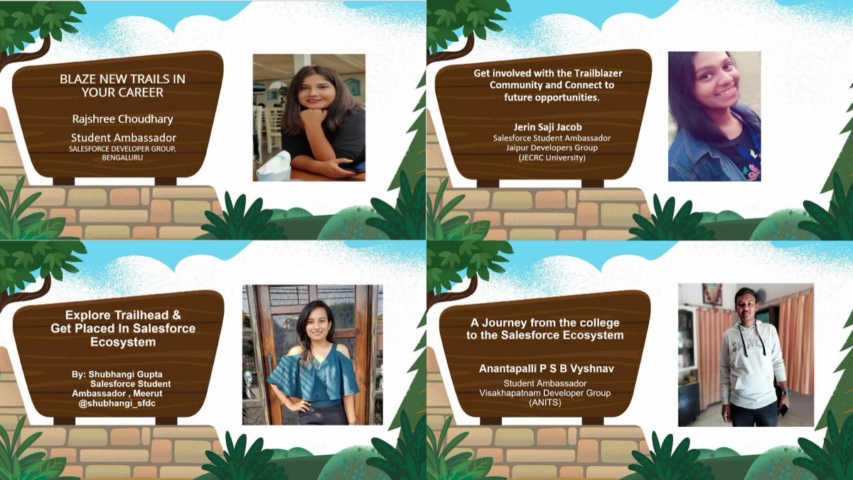 Vyshnav Anantapalli (@apsbvyshnav) on Twitter photo All set for tomorrow 🤟.
Let's have an informative and fun session.
Join us registrations are still open.
RSVP Link: bit.ly/StudentAmbassa…
<a href="/MotihariSFDG/">Salesforce Developer Group, Motihari, India</a> <a href="/omprakash_it/">Om Prakash</a> <a href="/Jerin_jacob22/">Jerin Jacob</a> <a href="/Shubhangi_sfdc/">Shubhangi Gupta</a> <a href="/RajshreeChy/">Rajshree Choudhary</a> @saagar_kinja All set for tomorrow 🤟.
Let's have an informative and fun session.
Join us registrations are still open.
RSVP Link: bit.ly/StudentAmbassa…
<a href="/MotihariSFDG/">Salesforce Developer Group, Motihari, India</a> <a href="/omprakash_it/">Om Prakash</a> <a href="/Jerin_jacob22/">Jerin Jacob</a> <a href="/Shubhangi_sfdc/">Shubhangi Gupta</a> <a href="/RajshreeChy/">Rajshree Choudhary</a> @saagar_kinja