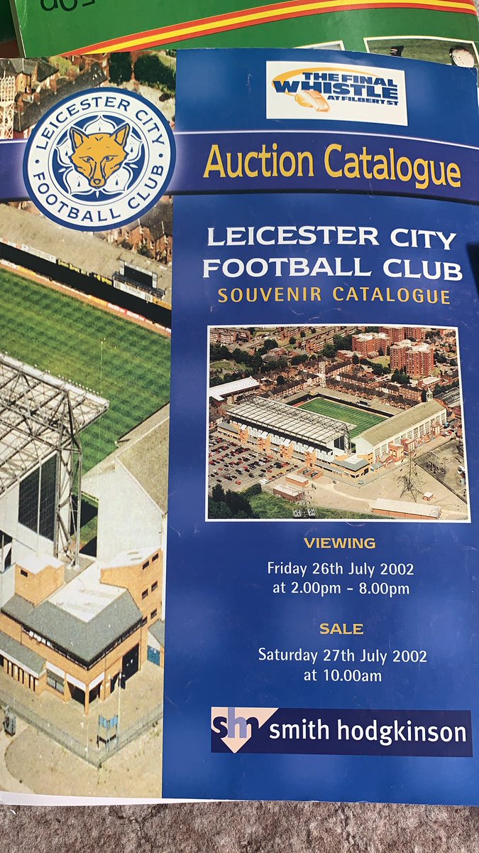 NickolaiMeakin's tweet photo. Supposedly having a ruthless clear out of football memorabilia..... definitely need to keep this #lcfc #keepingeverything 😂 https://t.co/jOio8Sx1y1
