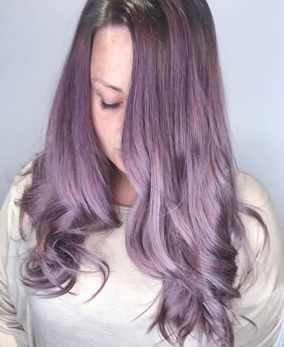 paulkemphair's tweet photo. π SMOKY LILAC π a gorgeous tone for Michelleβs client #experttoning #haircolourist #superstylist #schwarzkopfprouk https://t.co/btrcnZCC9b